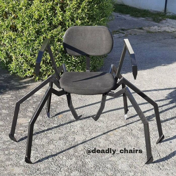 Do Anyone Like My New Black Spider Chair ?