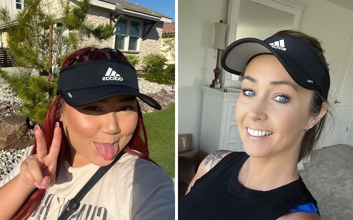 This Adidas Women's Superlite Sport Performance Visor Is The Perfect Accessory For Keeping Your Cool While Serving Up Aces On The Court