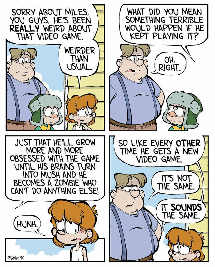 Artist Creates Comics To Share How Fun It Was To Grow Up In The ’80s ( New Pics)