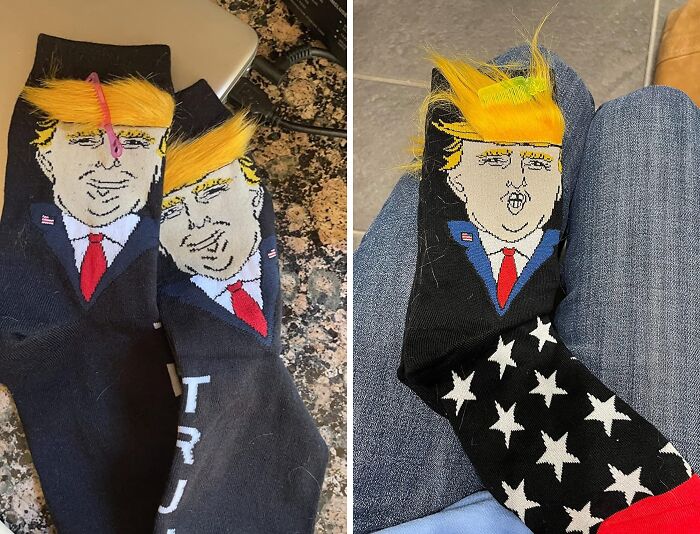  Trump Socks Are Perfect For Guys Who Still Carry A Comb In The Sock