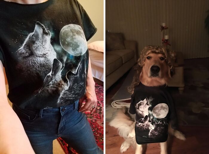 This Howling Wolf T-Shirt Is What All Your Weirdo Dreams Are Made Of!