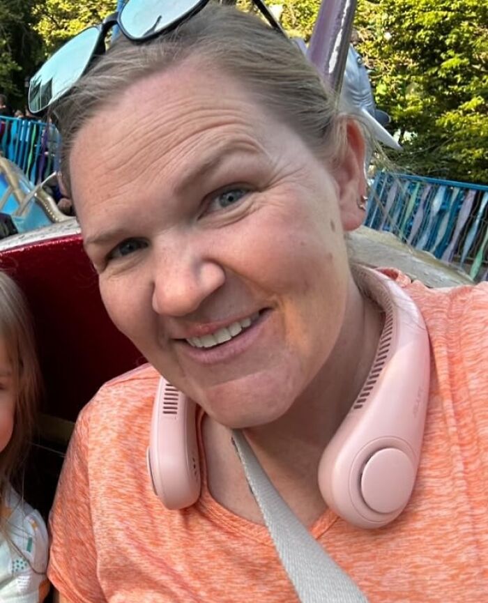 This Portable Neck Fan Is The Must-Have Accessory For Any Panda Who Wants To Stay Cool And Comfortable During Those Hot Summer Days