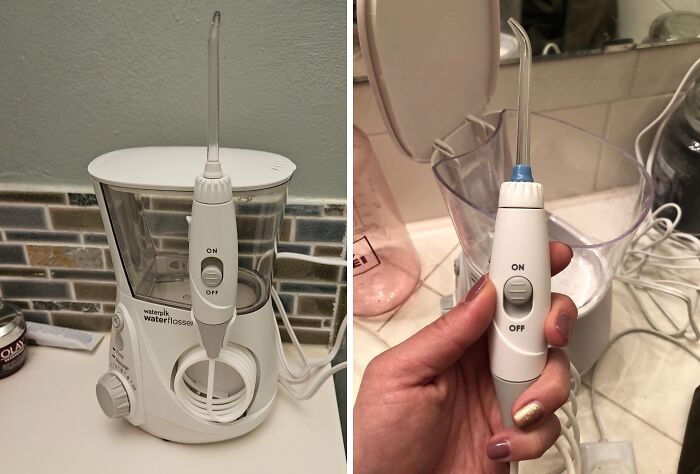 Bored Panda Users Are Flossing Like Never Before With This Easy-To-Use Waterpik Water Flosser – Even Their Dentists Are Impressed