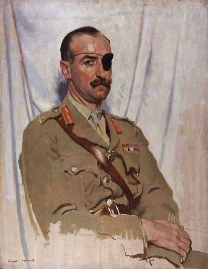 Adrian Carton De Wiart, During Ww1 Was Shot In The Face, Skull, Ear, Chest, And Leg. After Losing A Hand And An Eye He Refused To Retreat, Staying To Toss Grenades. When A Doctor Was Later Amputating His Fingers He Got Impatient And Pulled Them Off. - He Later Said "Frankly I Enjoyed The War"