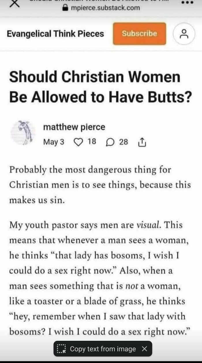 It's Hard To Take An Article That Repeatedly Uses The Phrase "Do A Sex" Seriously, But Somehow Op Did