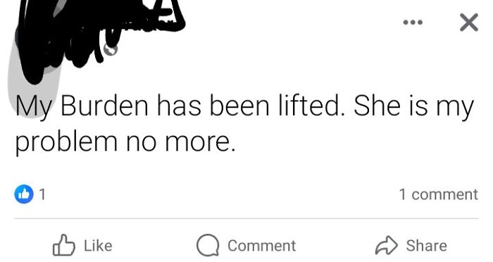 My Dad Posted This On Facebook The Day I Moved In With My Mother When I Was 16