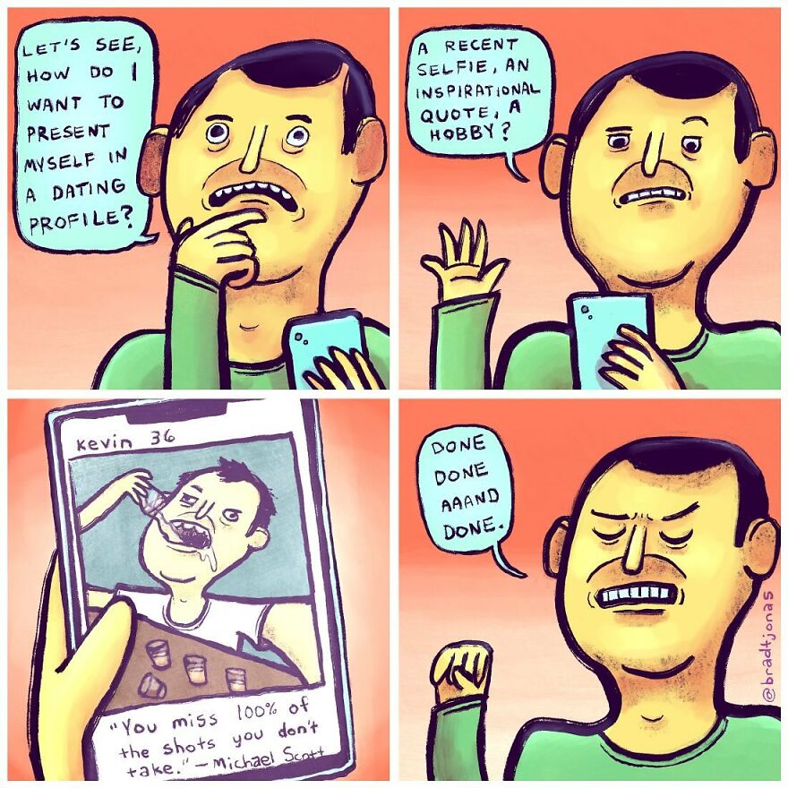 Ridiculous Comics That Mock Life’s Quirks By Bradtjonas (New Pics)