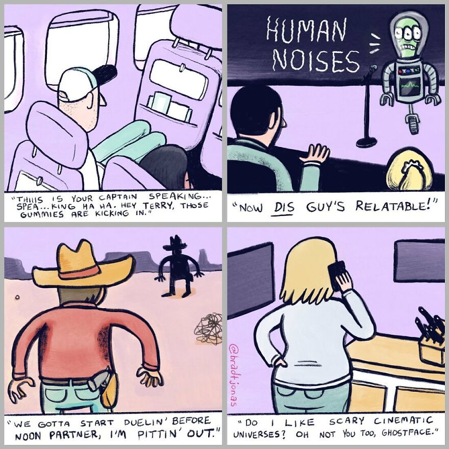 Ridiculous Comics That Mock Life’s Quirks By Bradtjonas (New Pics)