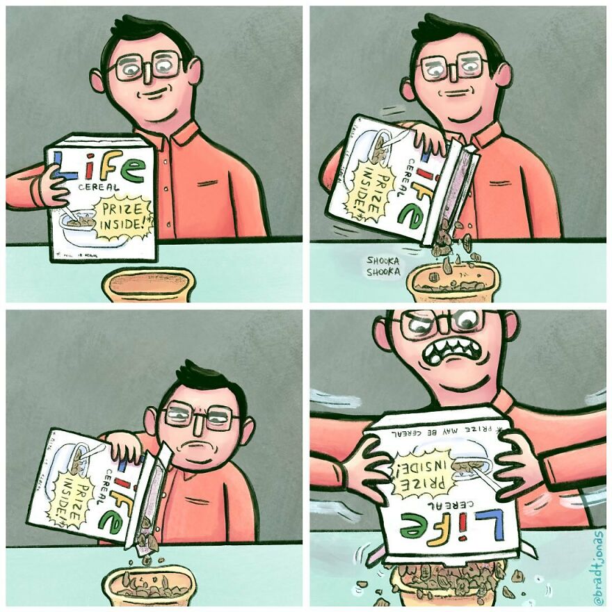 Ridiculous Comics That Mock Life’s Quirks By Bradtjonas (New Pics)