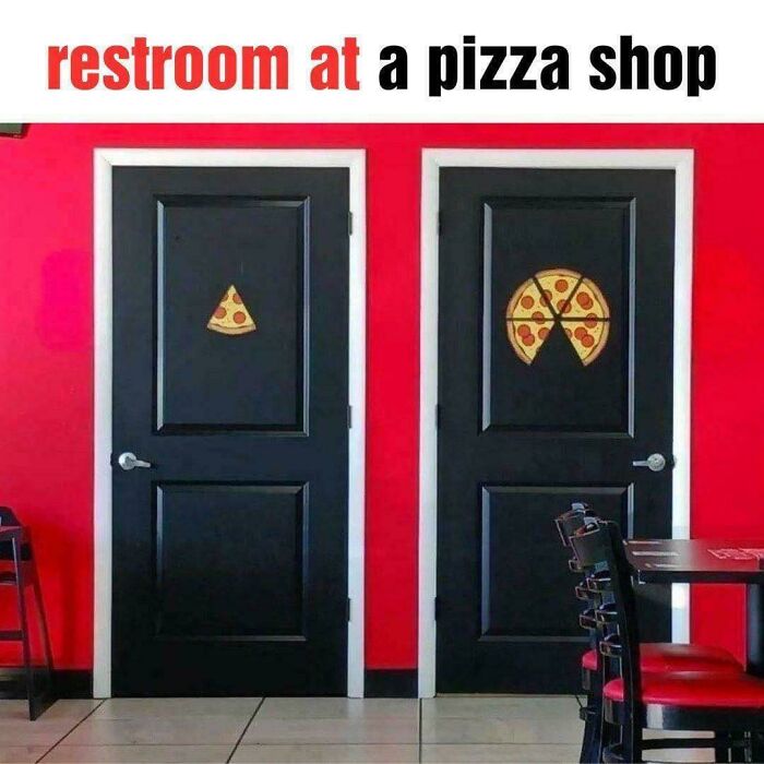 Pizza Shop Bathrooms