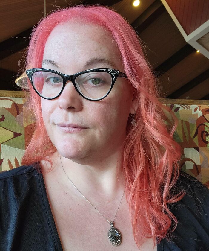 I Asked For A Lovely Red-Gold Color. I Got This... I Work In A Law Firm In A Client-Facing Role