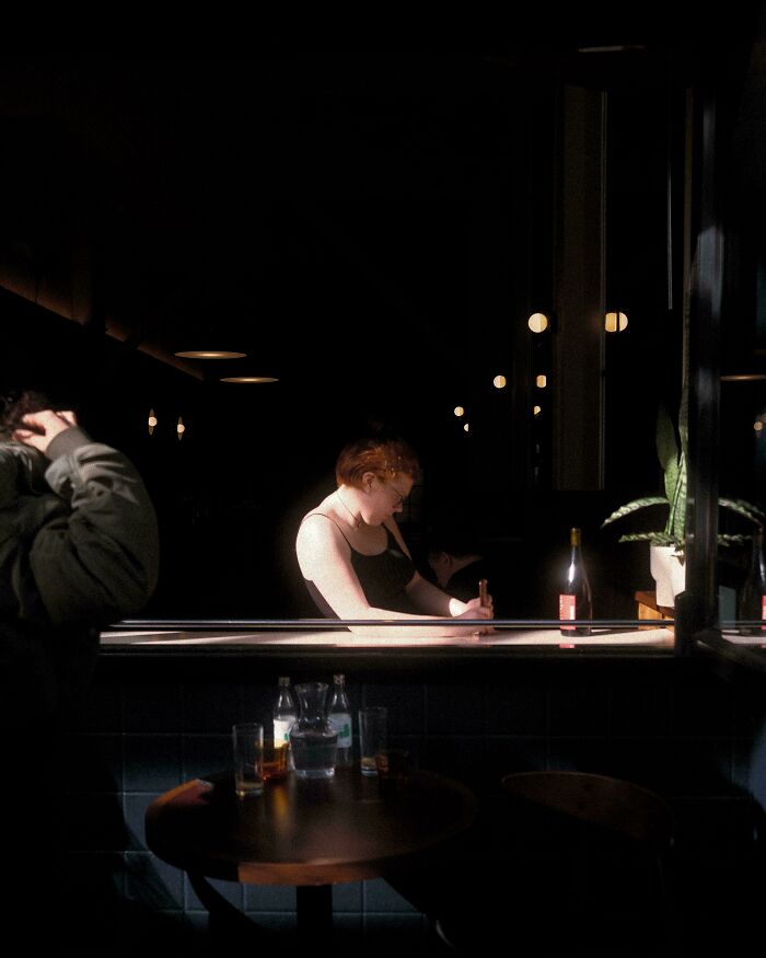 Split Second Snap On Cuba Street In Wellington, New Zealand