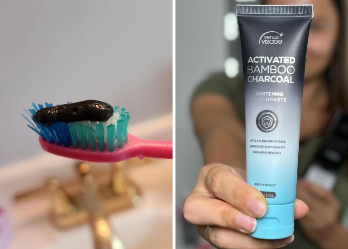 Honourable Mention: Venus Visage Activated Charcoal Toothpaste Is So Goth, Even Morticia Addams Would Approve Of Your Pearly White