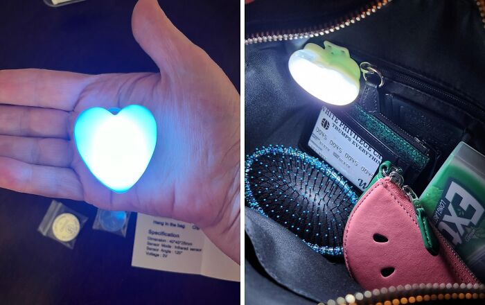 Your Purse Will Never Be A Black Hole Again Thanks To This Handy Automatic Lamp – It's The Little Light That Makes A Big Difference
