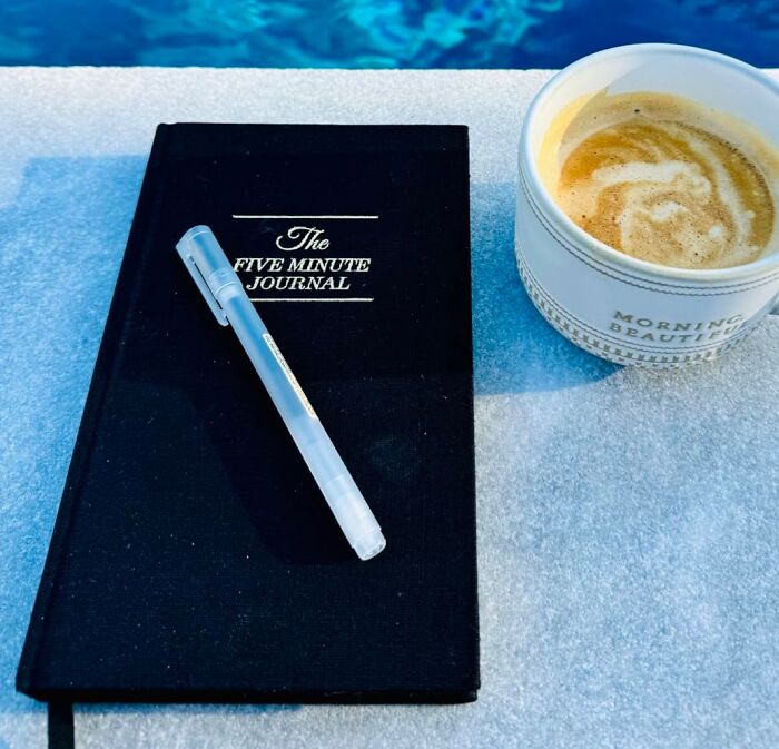 "Gratitude Journaling Every Morning. The Antidote To Depression. Creates Optimism. It’s Insidious. You Feel Likes It’s Not Doing Shit Then A Month Later You’re Like “Dang, Everything Is Pretty Cool Right Now”" - theobrienrules