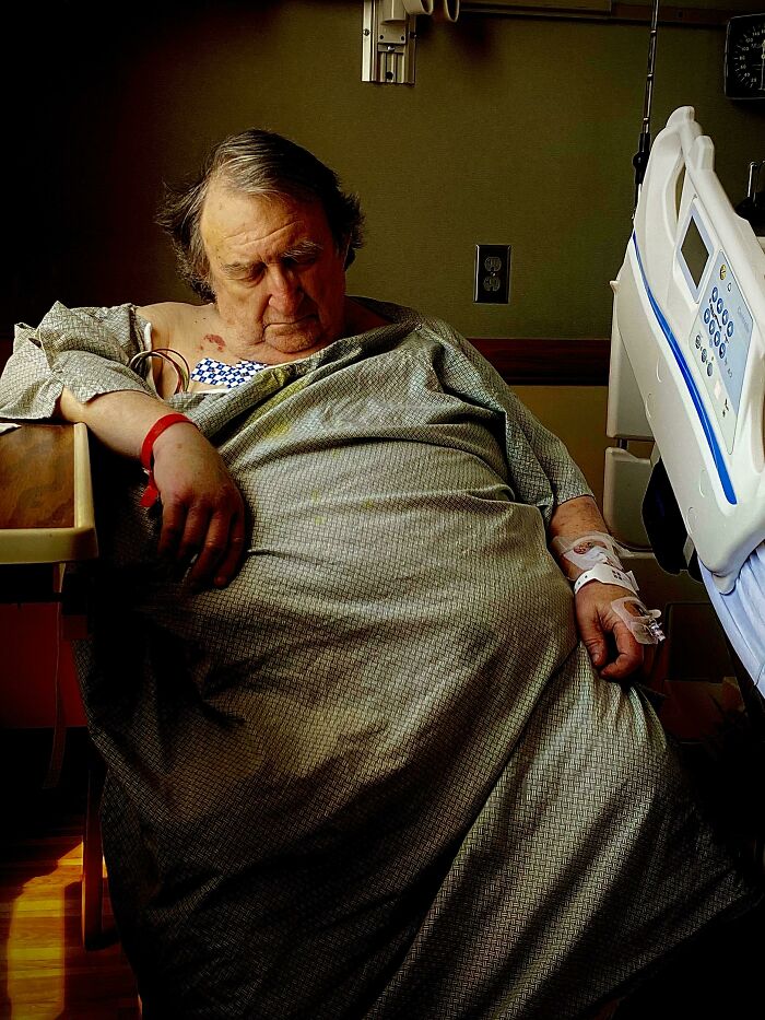 My Dad In Hospital