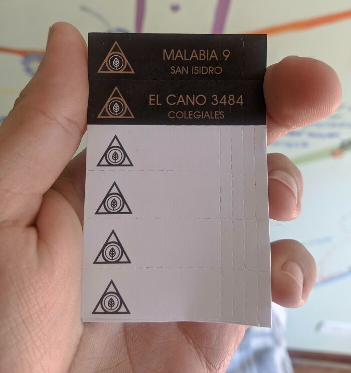 This Business Card They Gave Me In A Growshop Is Cut To Make Cigarette Filters