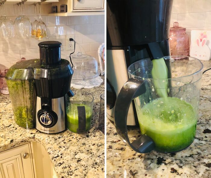 Get Your Daily Dose Of Vitamins And Nutrients With This Powerful Hamilton Beach Juicer, Transforming Whole Fruits And Vegetables Into Delicious, Fresh Juice
