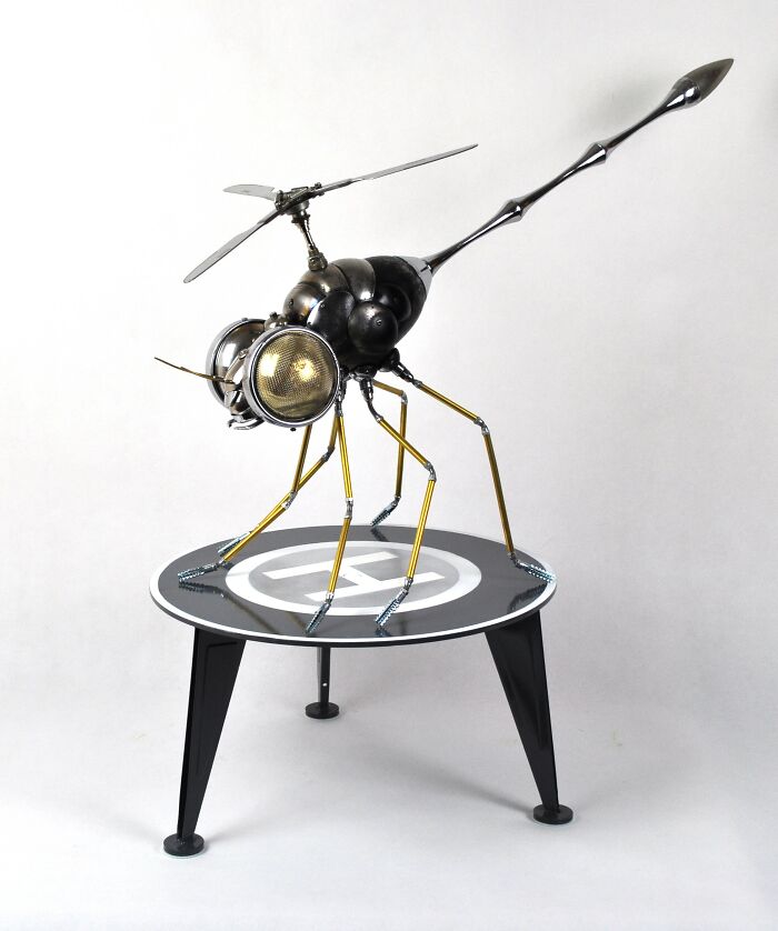 I Created These Unique Sculptures From Scrap Metal And Found Objects (26 Pics) I Created These Unique Sculptures From Scrap Metal And Found Objects (26 Pics)
