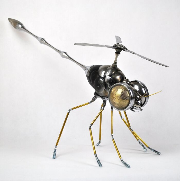 I Created These Unique Sculptures From Scrap Metal And Found Objects (26 Pics) I Created These Unique Sculptures From Scrap Metal And Found Objects (26 Pics)