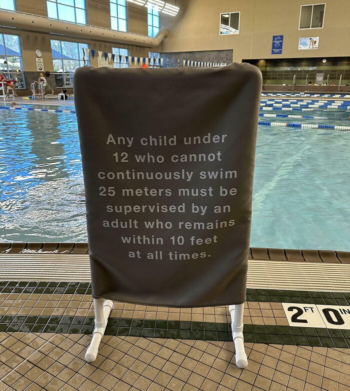 Sign Uses Both Measurement Systems