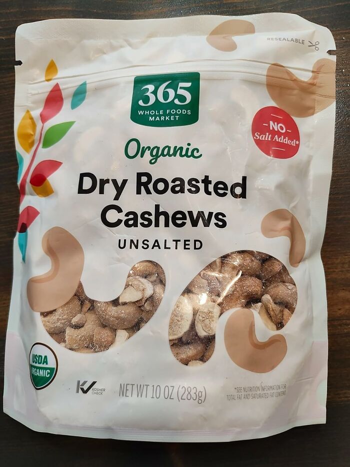 Bored Panda Users Are Nuts About These 365 By Whole Foods Market Roasted & Salted Cashews - The Perfect Prime Day Snack For Satisfying Cravings And Fueling Their Creative Pursuits