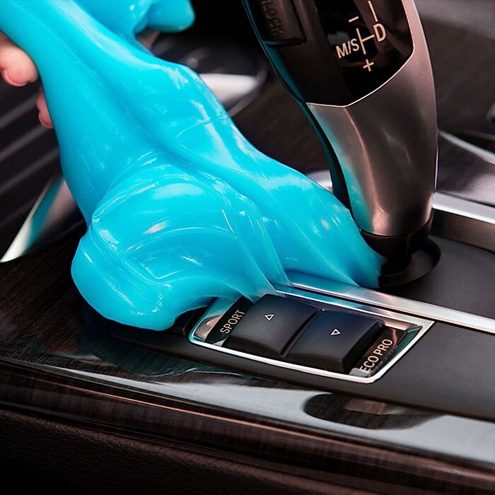  Car Cleaning Gel: Picks Up Crumbs, Dust, And Grime Like A Magnet (But Way More Fun)