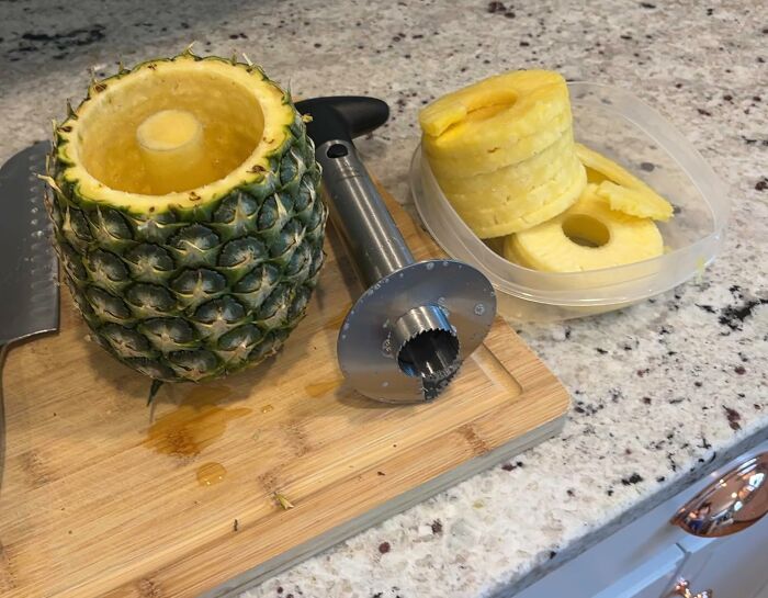 Don't Let A Tough Exterior Fool You: Conquer Pineapples With Ease With A Pineapple Corer