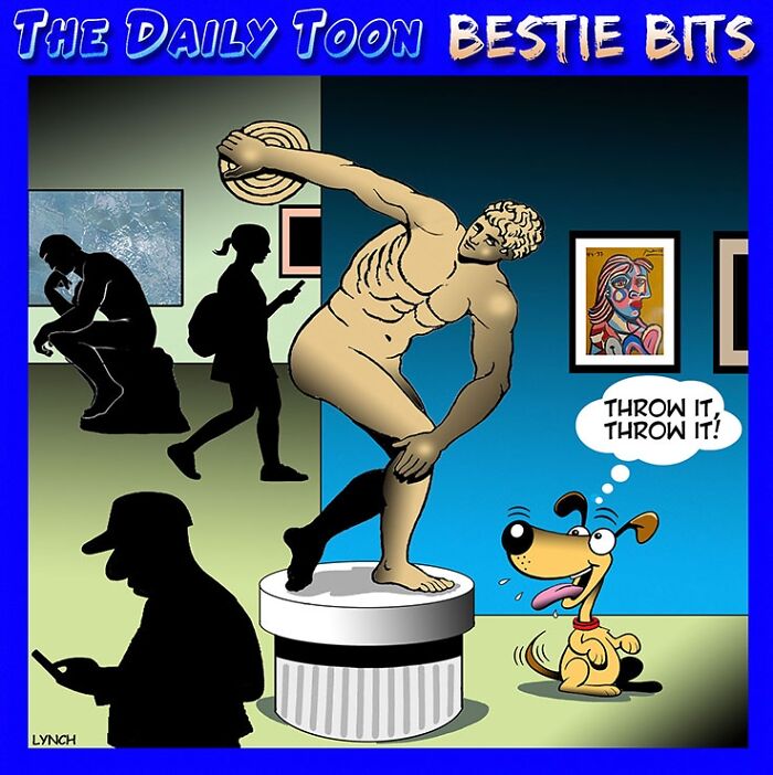 One-Panel Comics By Mark Lynch