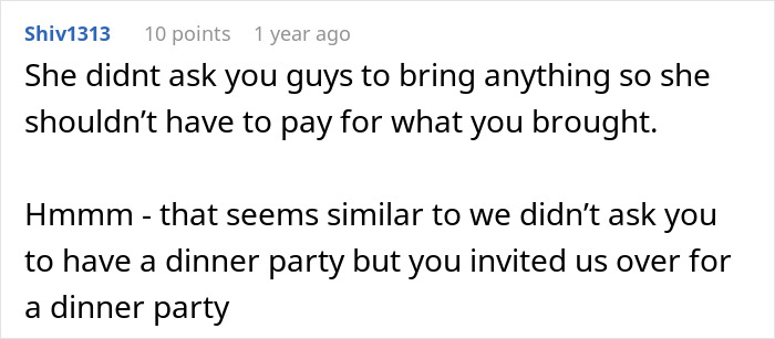 Unexpected Dinner Party Charge Leaves Guests Outraged: &ldquo;I Didn&rsquo;t Do This For Free&rdquo;