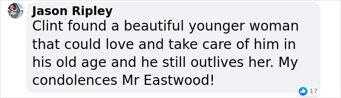 Clint Eastwood, 94, Sparks Health Concerns After Partner Christina Sandera, 61, Passes Away