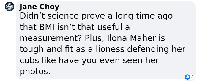 Olympic Athlete Has The Perfect Response About BMI After Viewers Mock Her Weight