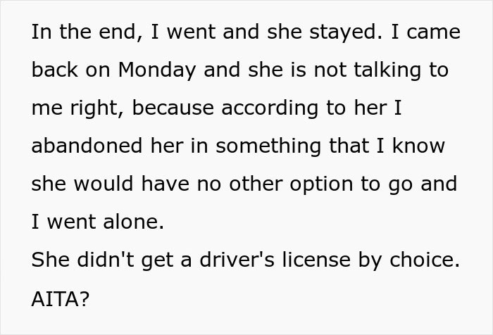 Woman Refuses To Accommodate GF’s Phobia, Leaves On A Vacation Without Her, Starts Drama Woman Refuses To Accommodate GF’s Phobia, Leaves On A Vacation Without Her, Starts Drama
