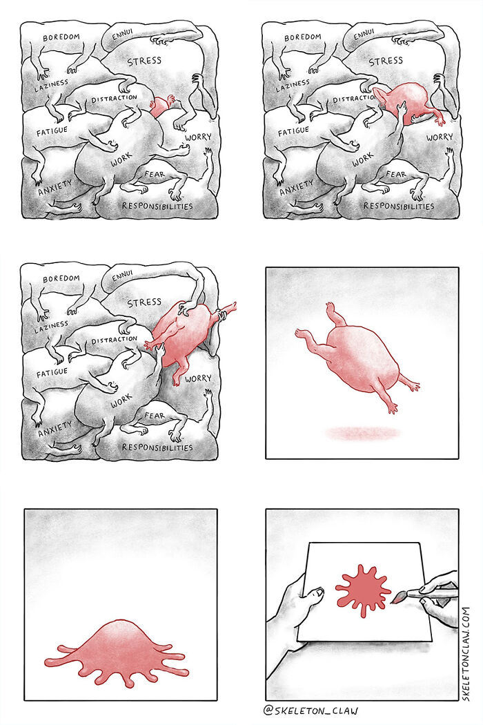 Slightly Dark And Amusing: 20 New Comics By Skeleton Claw