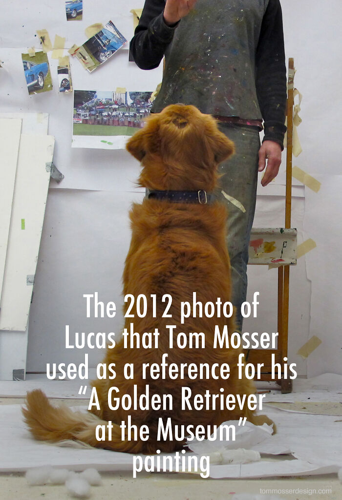 A Painting Of My Golden Retriever That Went Viral And Changed My Life Forever