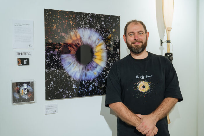 I Photographed The Irises Of The Paralympic GB Team, And My Works Got Exhibited In London