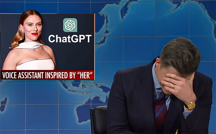 Scarlett Johansson &ldquo;Blacked Out&rdquo; Over Colin Jost&rsquo;s Forced SNL Joke About Her Body