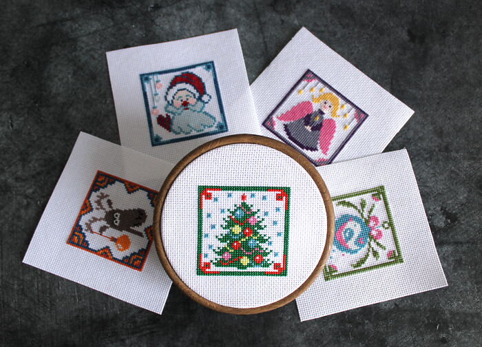 To Have It Ready By Winter, I Start Cross-Stitching In The Summer (14 Pics)