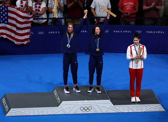 &ldquo;Awkward&rdquo;: Winner Asks Teammate To Share Olympic Podium To &ldquo;Listen To The National Anthem Together&rdquo;