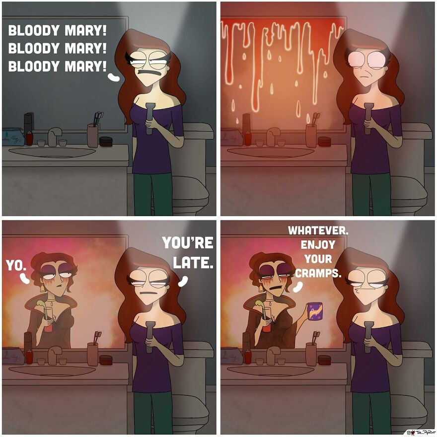 Hilarious And Slightly Naughty Comics That You Might Want To Keep To Yourself By This Artist (New Pics)