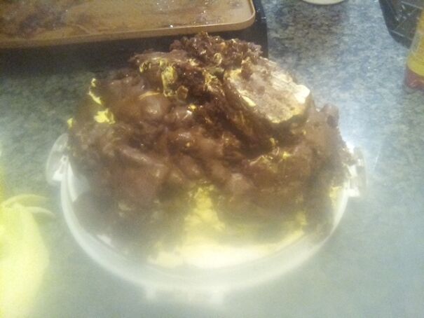 Birthday Cake Fail Birthday Cake Fail