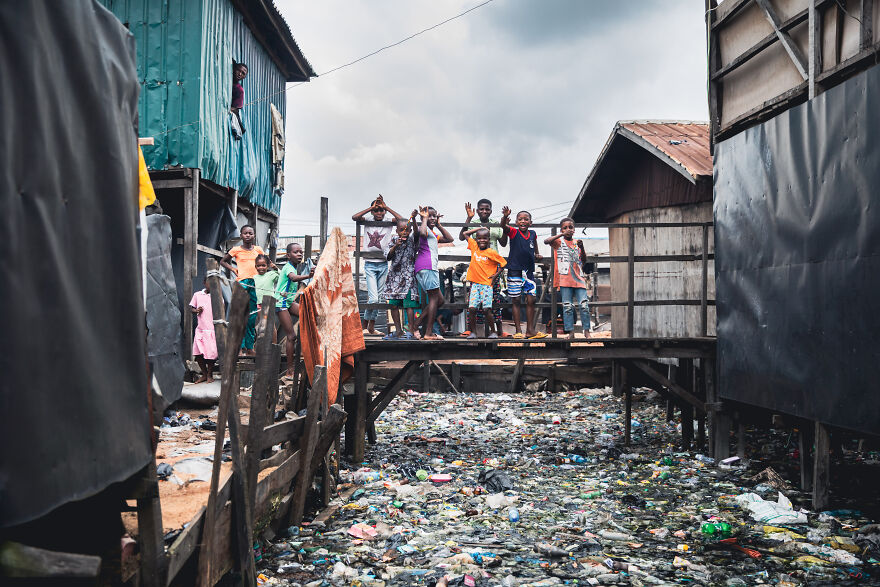 School In Makoko Ghetto, Lagos, Nigeria