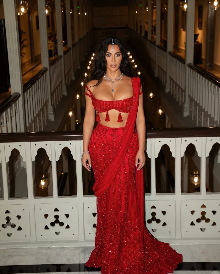 "Not Supposed To Wear Red": Kim Kardashian Sparks Controversy At Indian Billionaire’s Wedding "Not Supposed To Wear Red": Kim Kardashian Sparks Controversy At Indian Billionaire’s Wedding