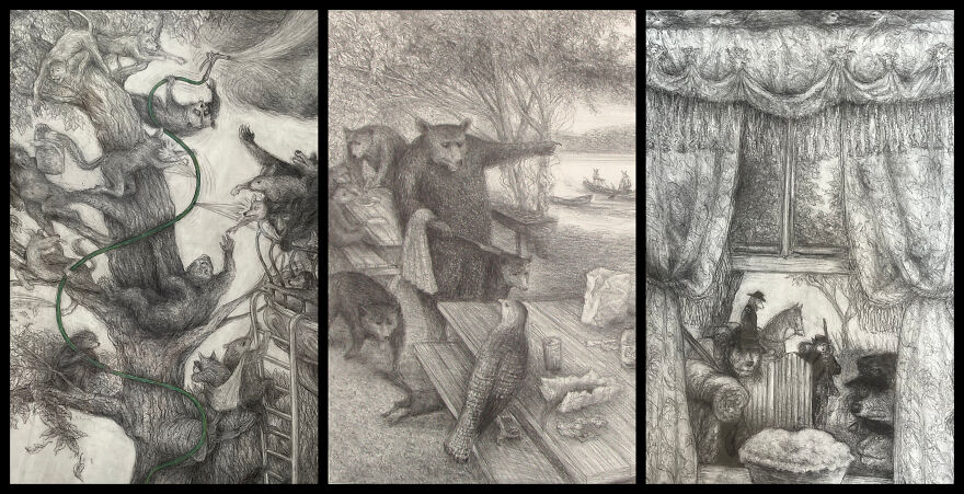 Larry Blizard Redefines Wildlife Through Pencil And Paper