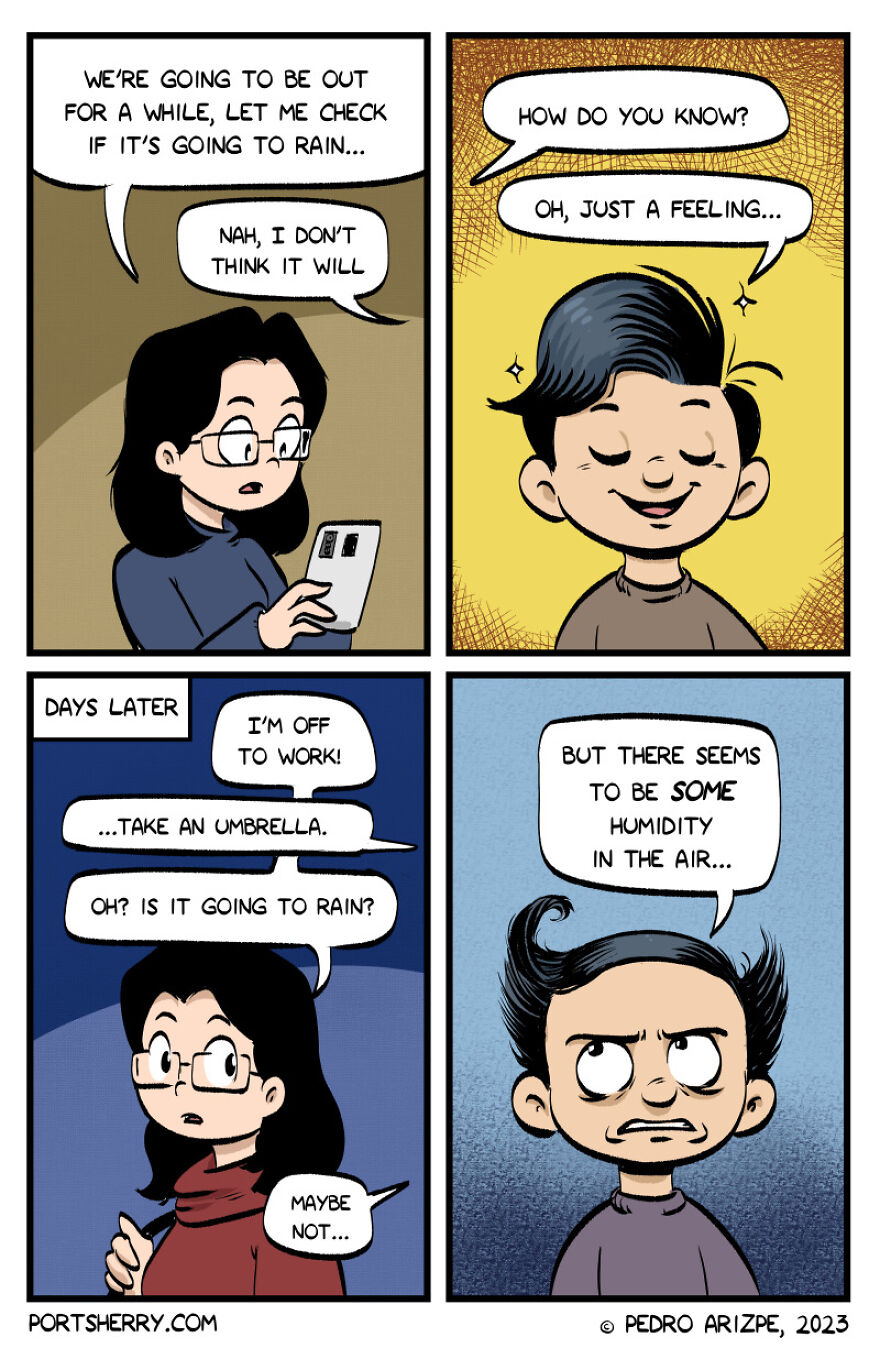 New Humorous Comics About Random Things Made By This Artist