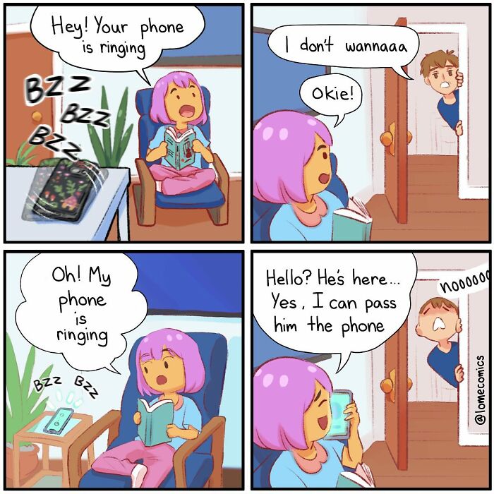 New Relatable Slice-Of-Life Comics By Lome