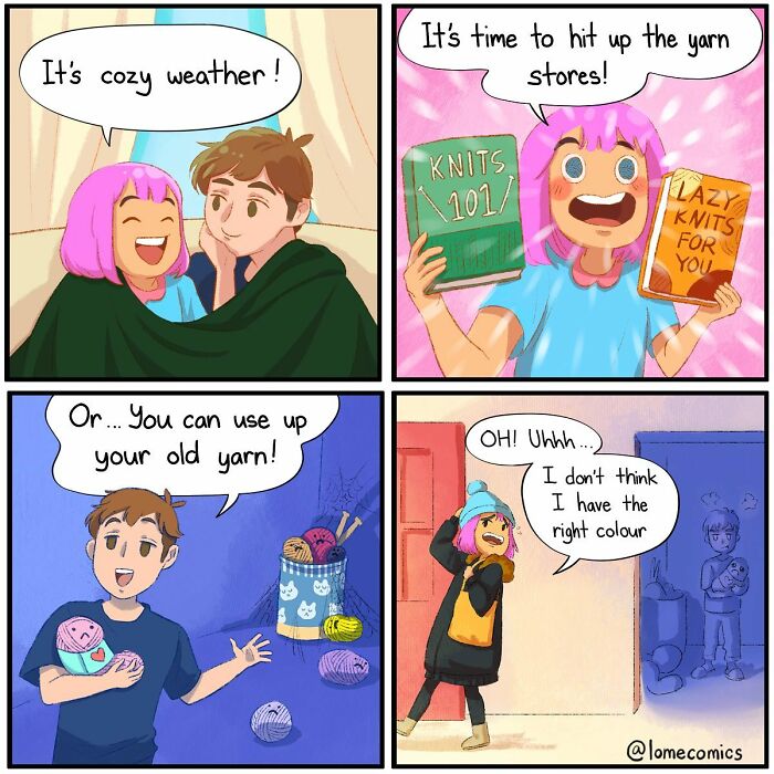 New Relatable Slice-Of-Life Comics By Lome