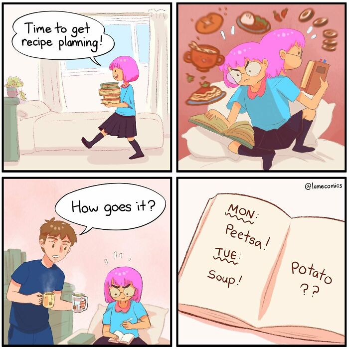 New Relatable Slice-Of-Life Comics By Lome