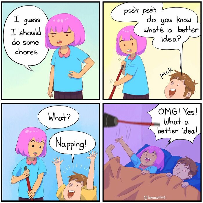 New Relatable Slice-Of-Life Comics By Lome