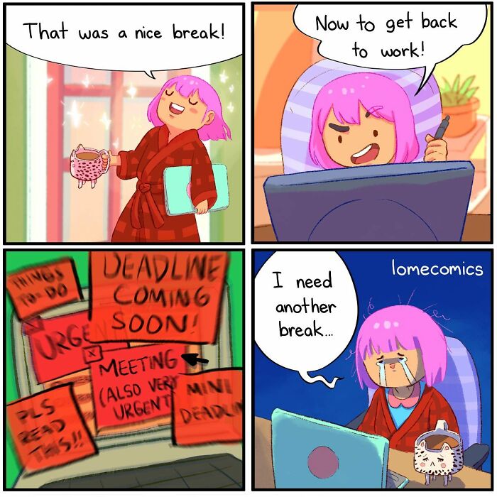 New Relatable Slice-Of-Life Comics By Lome